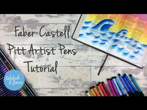 Faber-Castell Pitt Artist Pens, Journaling Art