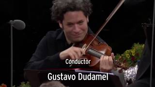 Berliner Luft (2017) - Gustavo Dudamel (on violin) &amp; Berliner Philharmoniker - Waldbühne, Berlin
