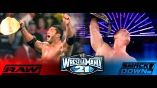 Wrestlemania 21 Theme Song - Behind Those Eyes - 3 Doors Down