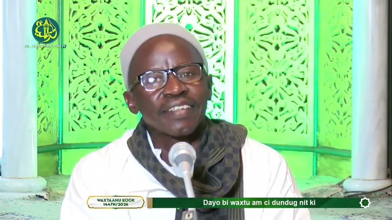 Waxtaanu Serigne Fallou Bousso Assane - Grande Mosquée de Touba Ramadan 2026