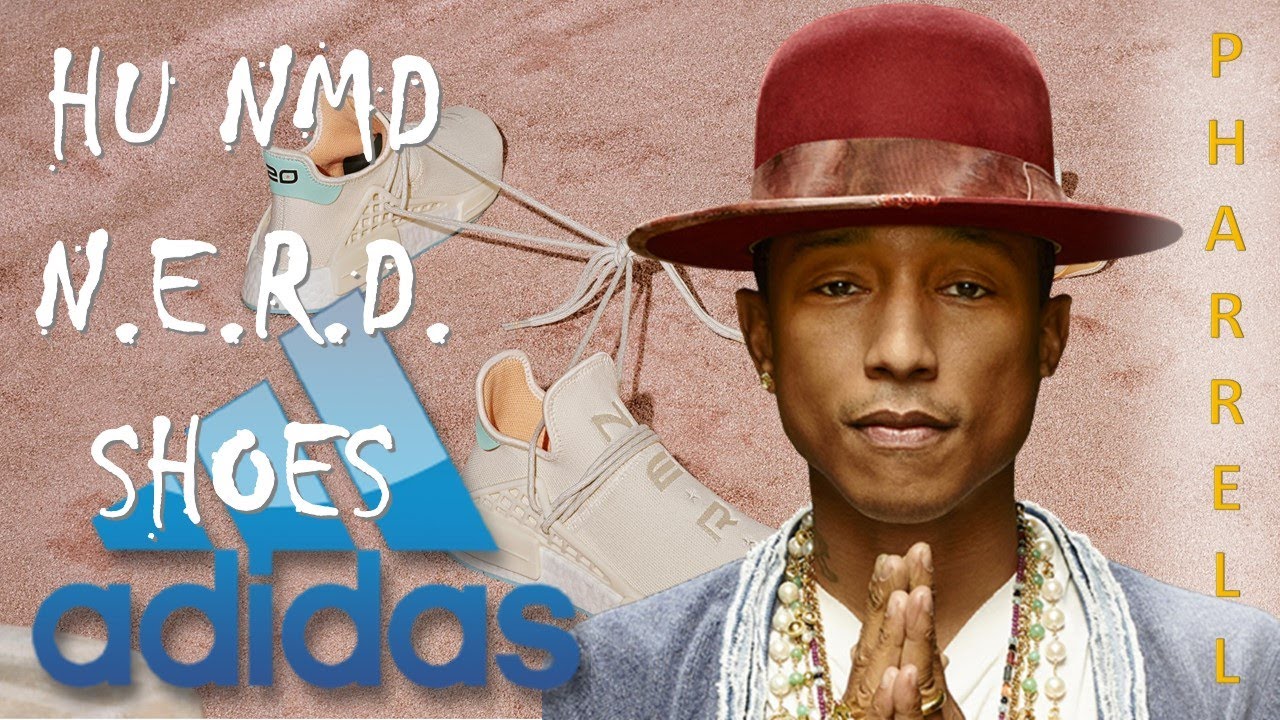 HU NMD N. E. R. D.  ADIDAS SHOES I DESIGNED IN COLLAB WITH PHARRELL WILLIAMS 