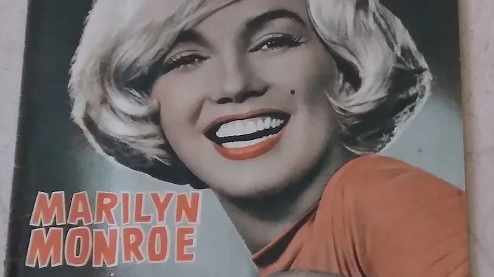 ASMR 1960's Pop Art Marilyn Monroe Magazine Page Turning/Flip thru (No Talking)