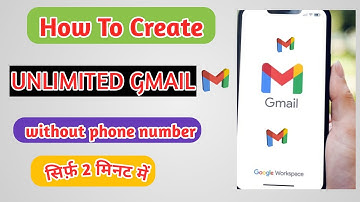 How To Create Unlimited Gmail Accounts Without Phone Number || Unlimited Gmail