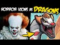 What if FAMOUS HORROR CHARACTERS Were DRAGONS?! (Lore & Speedpaint)