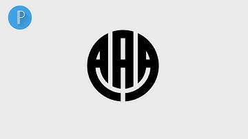 Pixellab Tutorial - Letter A+A+A Logo Design on mobile with Pixellab [Technical Masood]