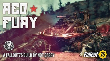 Fallout 76 Camp Build | Communist Tank