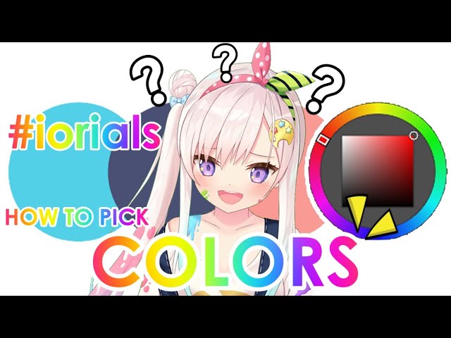 【iorials #2】COLORS?! PRIMARY?! PASTELS?! 【hololive-ID】のサムネイル