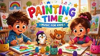 40 Minutes Painting Time Music for Kids | Calm Creative Background Music