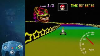 Mario Kart 64 - Rainbow Road 3Lap - 45431 Ntsc