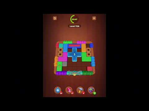 Wood Block Jam Levels 1131-1132-1133-1134-1135-1136-1137-1138-1139-1140