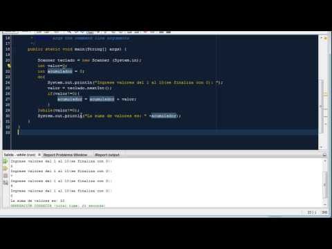Curso JAVA - 5 (Ciclo While y do While)