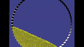 Rotating drum - 0.13 rad/s