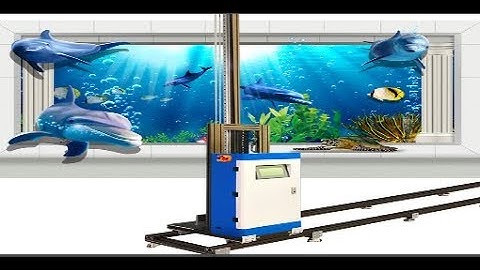 Máy vẽ tranh tường 3D mới nhất 2019