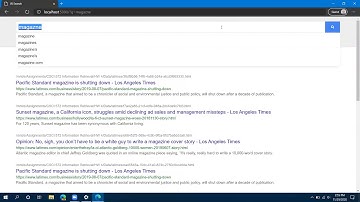 CSCI 572 Information Retrieval - Search Engine based on LATimes.com