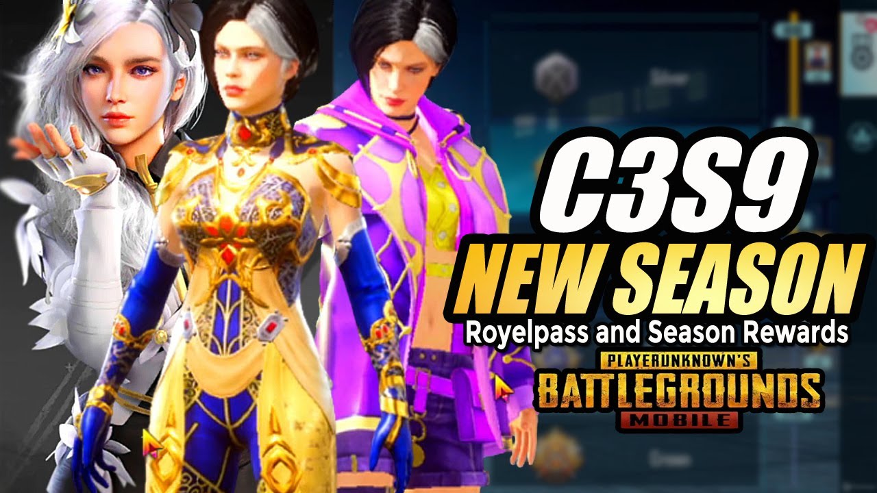 C3S9 New Season | Get Free New Season and Royelpass Rewards | PUBG Mobile - RoyalWaSi Gaming