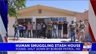 CBP finds 11 adults, 1 child in El Paso stash house