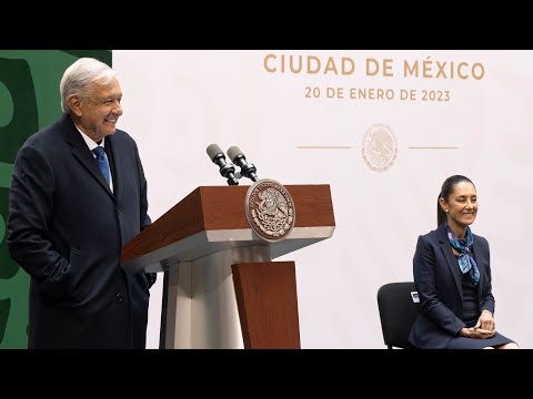 Conferencia de prensa en vivo, desde Ciudad de México. Viernes 20 de enero 2023 | Presidente AMLO