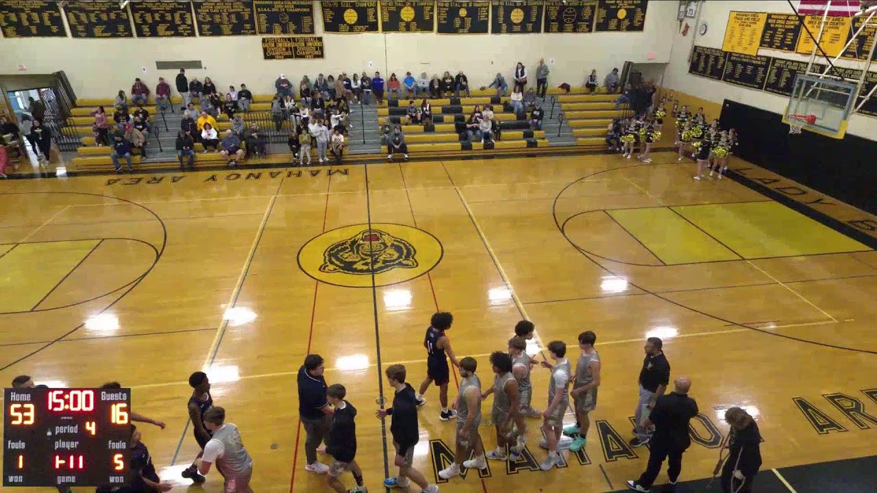 Mahanoy Area High School vs Lehigh Valley Academy  Mens JV Basketball
