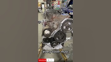 Timing Gears Explained | The Engine’s Internal Clock ⚙️ #enginetiming  #crankshaft #engineering