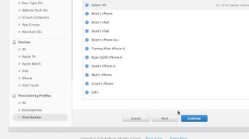 iOS Push Notifications: Create provisioning profile