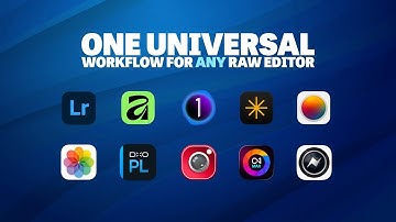 Eén universele workflow voor letterlijk elke RAW-foto-editor