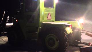 Mb Trac 800 On A Swedish Lake