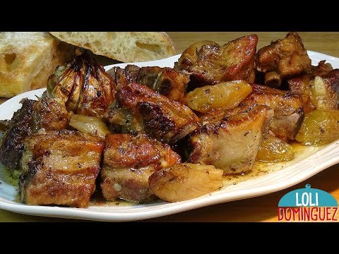 Costillas de cerdo a la cerveza y al horno ¡Súper fácil! - Recetas paso a paso - Loli Domínguez