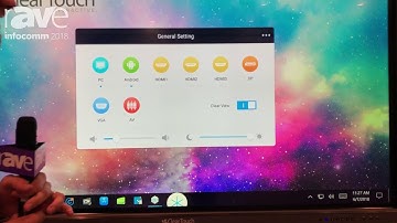 InfoComm 2018: Clear Touch Presents 6000U Series Panel with Infrared Technology and Built-In PC