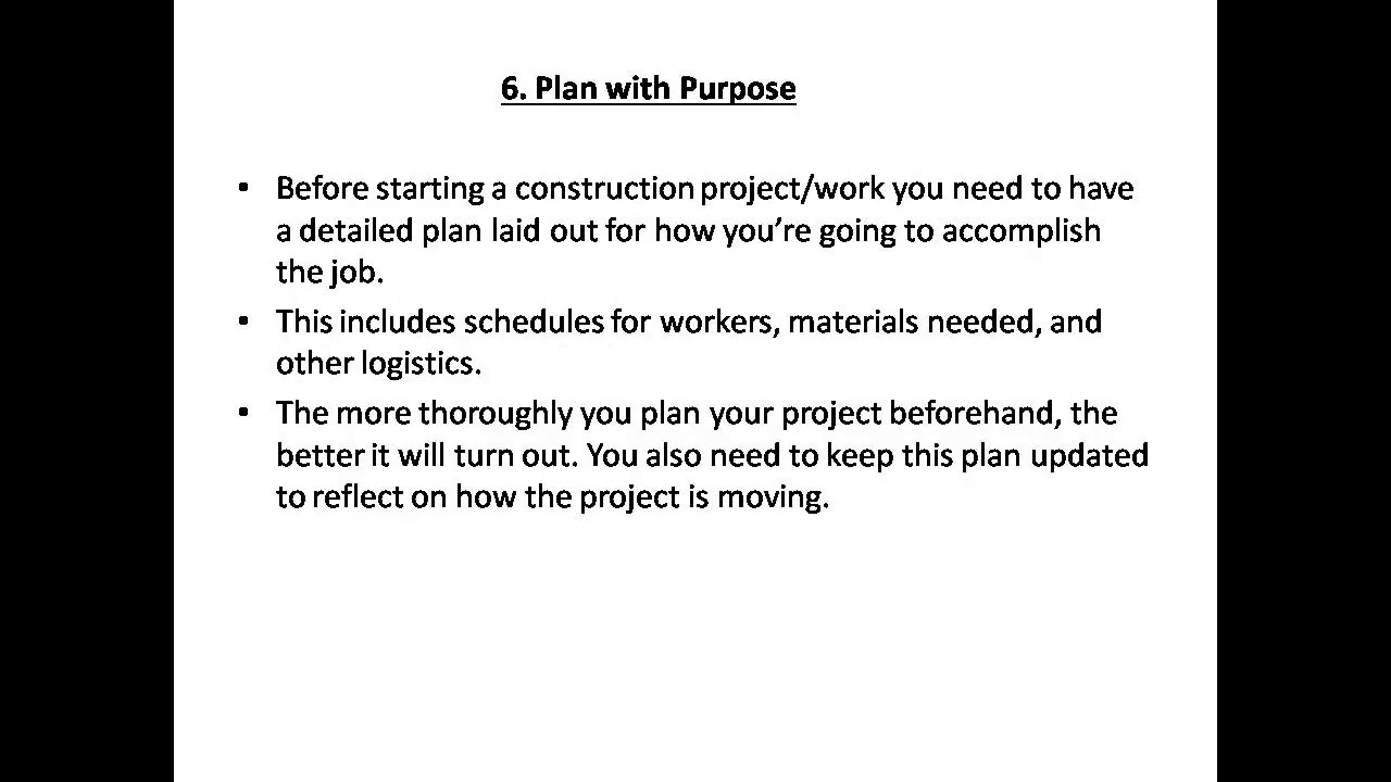 10 Ways To Improve Productivity At Construction Project - YouTube
