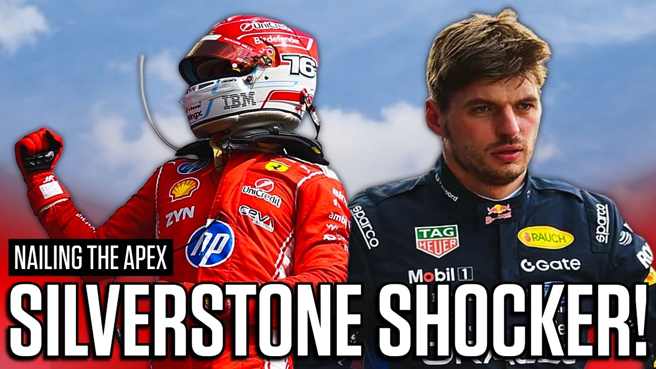 "It's just painful" says Verstappen as Leclerc wins the British Grand Prix | Nailing the Apex