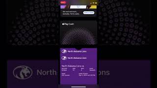 How to Access My Tickets and UNA Tickets Account (Apple)