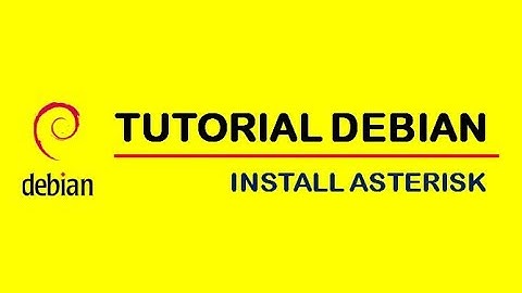 INSTALL ASTERISK DI DEBIAN 7