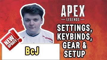 BcJ Apex Legends Settings, Keybinds, Sensitivity, Gear and Setup