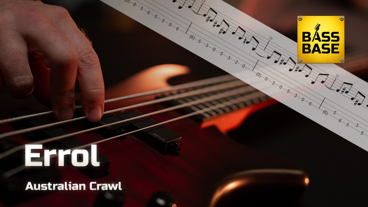 Australian Crawl - Errol - Bass cover with tabs