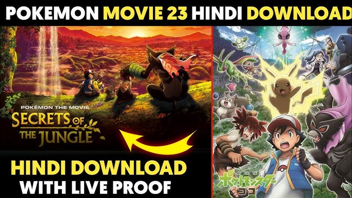 Pokemon New Movie 23 Secrets of the Jungle (2021)IN Hindi Dubbed - video  Dailymotion