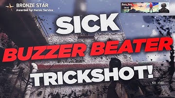 I HIT A SICK 1080 BUZZER BEATER TRICKSHOT! (COD: WW2) @Dare_Req