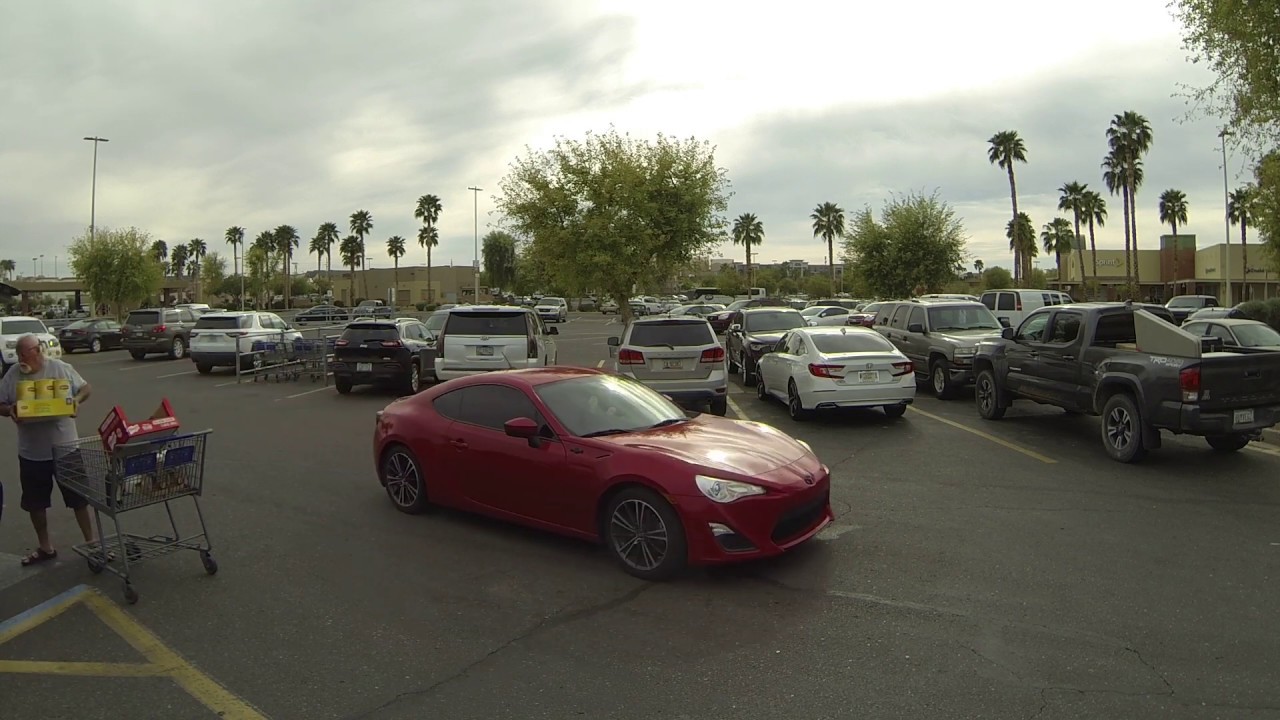 Parking at Sam's Club, 1462 S Pacific Ave, Yuma, Arizona, 27 March 2019