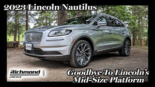 2023 Lincoln Nautilus Overview