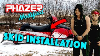 How To Install Skid 1984-1998 Yamaha Phazer 1 2