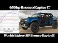 650hp Bronco Raptor update!?! We just leveled it up!