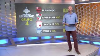 Globo Esporte - Flamengo vence o Emelec na Libertadores com Vinícius Júnior sendo decisivo.