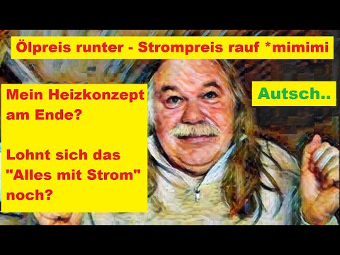 Ölpreis runter -