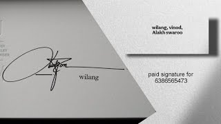 How to signature your Name design your Name#calligraphy#trending#logo#love#viralvideo#trollface#tips