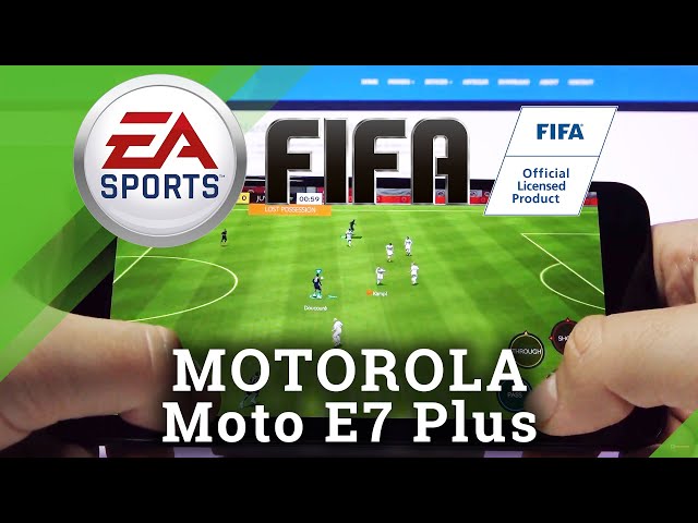 FIFA Mobile on MOTOROLA Moto E7 Plus – Performance Checkup 