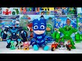 PJ Masks : 100 min Compilation - Satisfying Unboxing Power Heroes Hero Robot Playset (ASMR)