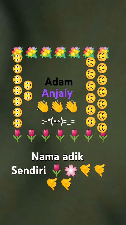 nama adik siapa maubaku bikini nama mu gayak gini