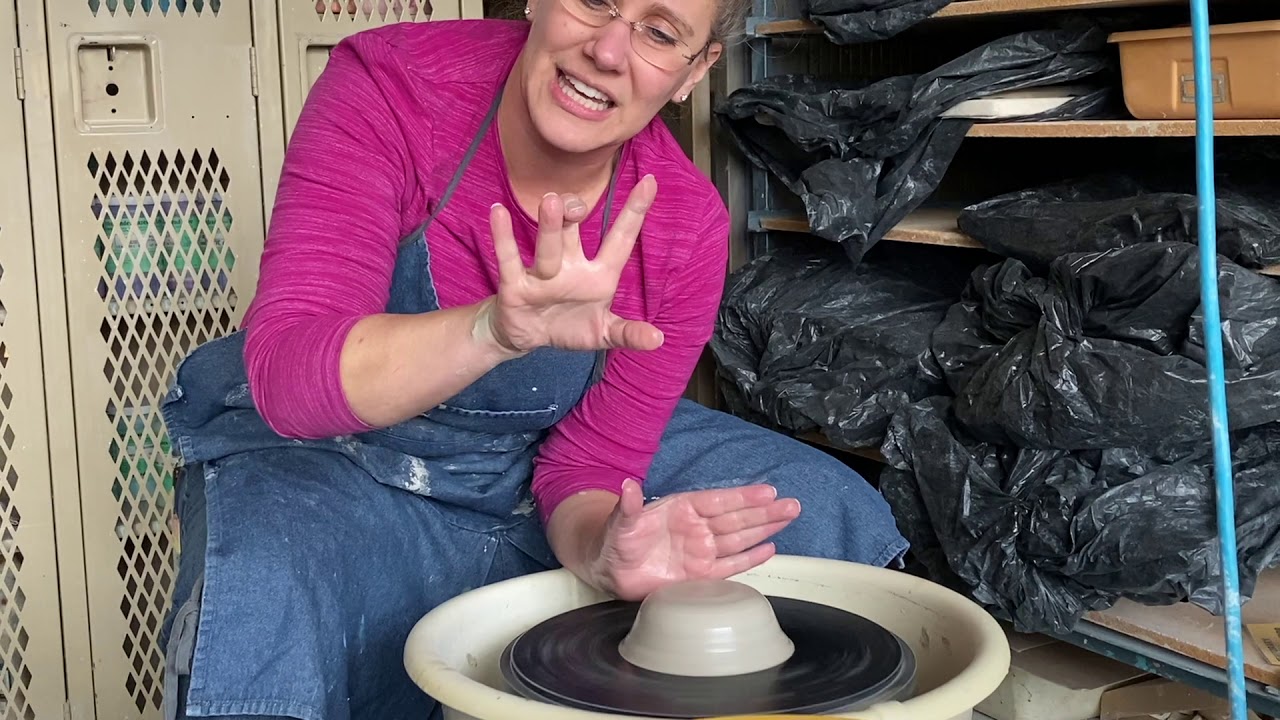 Throwing on the Potters Wheel