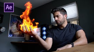 How to Create a FIRE HAND EFFECT