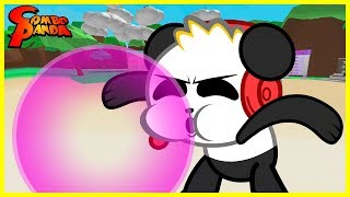 BIGGEST BUBBLE OF ALL TIME! Roblox Bubblegum Simulator Let's Play with Combo Panda