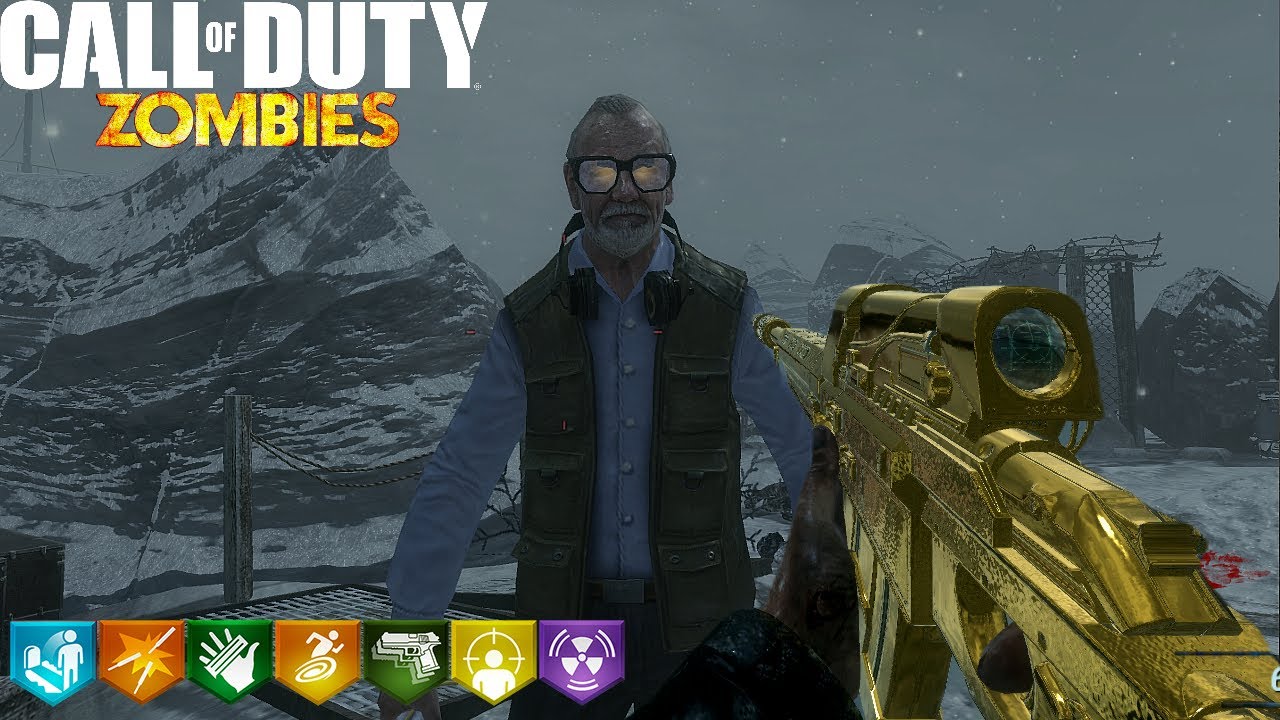 CALL OF THE DEAD HACIENDO EL EASTER EGG EN SOLO Y RETO DEL PERKAHOLIC ...
